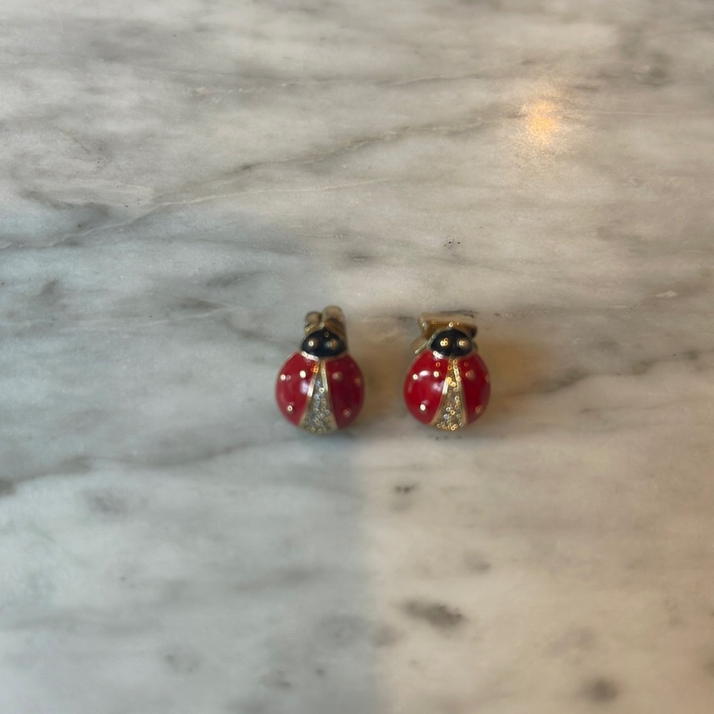Lady Bug Earrings